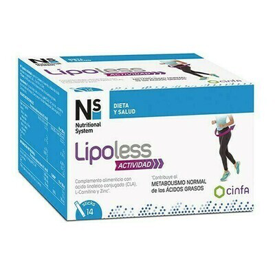 NS LIPOLESS ACTIVIDAD 14 STICKS -CINFA-