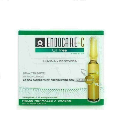 ENDOCARE C OILFREE P/NORMAL MIXTA 30 AMPOLLAS