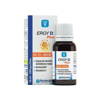 ERGY D PLUS 15ML -NUTERGIA-