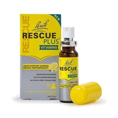 RESCUE REMEDY PLUS VITAMINAS SPRAY 20ML