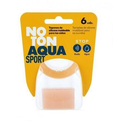 TAPONES OIDOS SILICONA AQUA SPORT 6 UNID-NOTON -