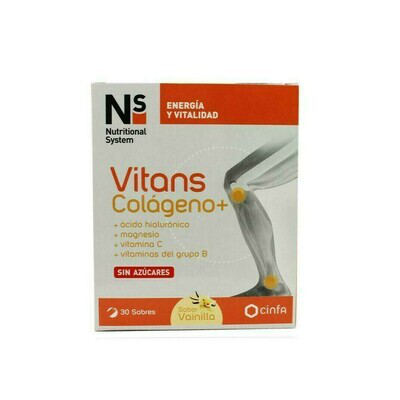 NS VITANS COLAGENO  VAINILLA 30 SOBRES