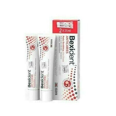 BEXIDENT SMILE  GO PASTA ANTICARIES  2 X 25 ML