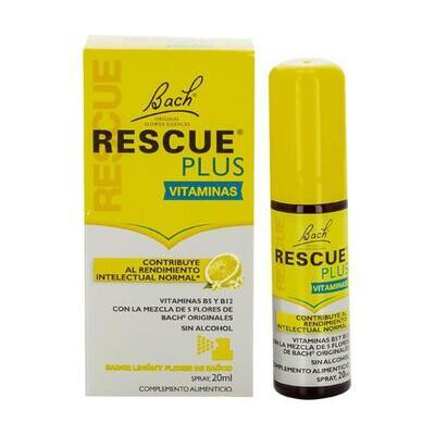 RESCUE REMEDY PLUS VITAMINAS SPRAY 20 ML