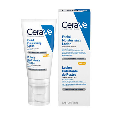 CERAVE LOCION HIDRATANTE ROSTRO SFP50 52ML