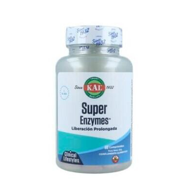 SUPER ENZYMES 60 COMPRIMIDOS KAL -SOLARAY-