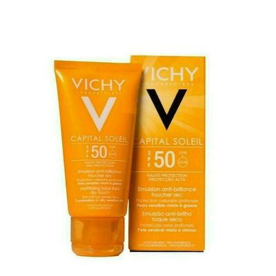 VICHY SOLAR 50  FLUIDO TACTO SECO P/ MIXTA 50 ML