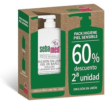 SEBAMED EMULSION S/JABON -60 2 UN. 750 ML