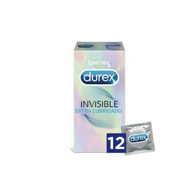 DUREX INVISIBLE EXTRA FINO EXTRA LUBRICADO PRESE