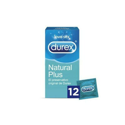 DUREX NATURAL PLUS PRESERVATIVOS 12 U