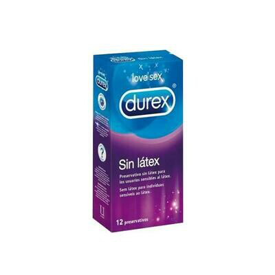 DUREX SIN LATEX PRESERVATIVOS 12 U