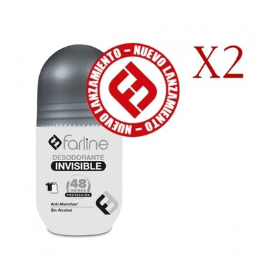 FARLINE DUPLO DESODORANTE INVISIBLE 48H