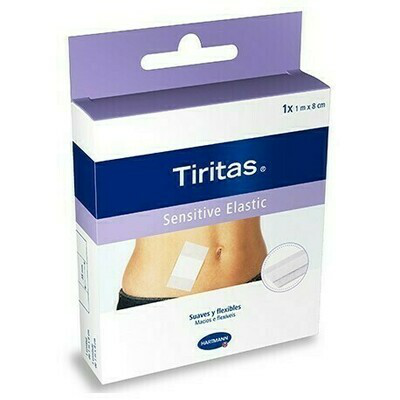 HARTMANN TIRITAS SENSITIVE 1X8CM X1M