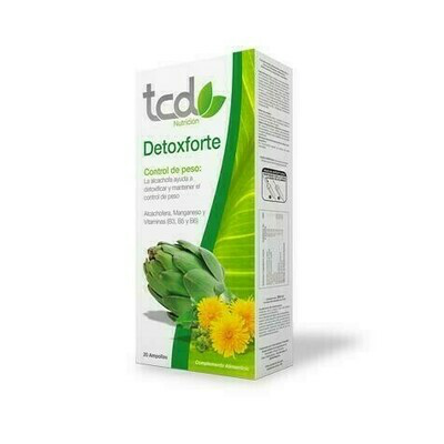 TCUIDA DETOX FORTE 20 AMPOLLAS