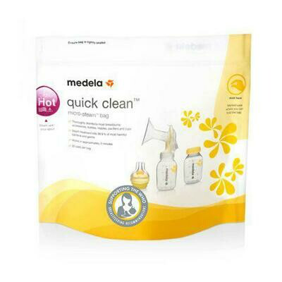 MEDELA BOLSAS ESTERILIZADORAS PARA MICROONDAS QUICK CLEAN