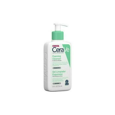 CERAVE GEL LIMPIADOR ESPUMOSO 236 ML