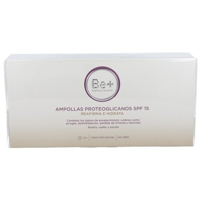 BE+  AMPOLLAS PROTEOGLICANOS SPF15 30 AMP