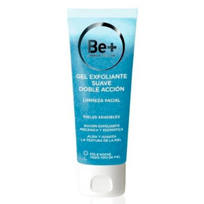 BE+ GEL EXFOLIANTE SUAVE DOBLE ACCION 75 ML