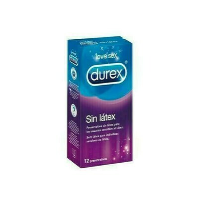 DUREX SIN LATEX PRESERVATIVOS 12 U