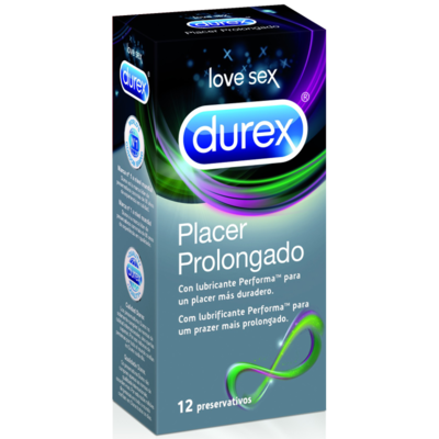 DUREX PLACER PROLONGADO PRESERVATIVOS 12 U