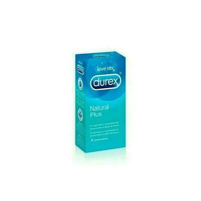 PRESERVATIVOS DUREX NATURAL PLUS6U