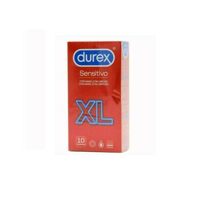 DUREX SENSITIVO XL PRESERVATIVOS 10 U