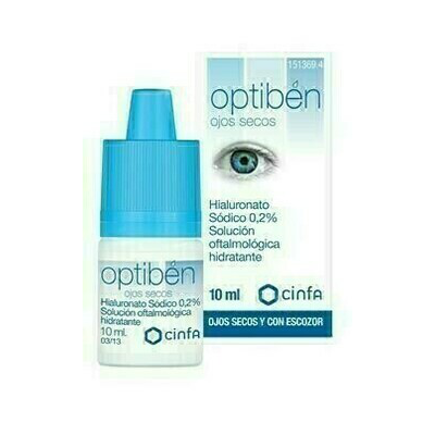 OPTIBEN GOTAS SEQUEDAD OCULAR 10 ML