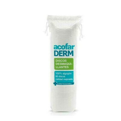 ACOFARDERM DISCOS ESMAQUILLAJE 80 U          5 1