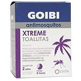 GOIBI XTREME ANTIMOSQUITOS TROPICAL TOALLITAS RE