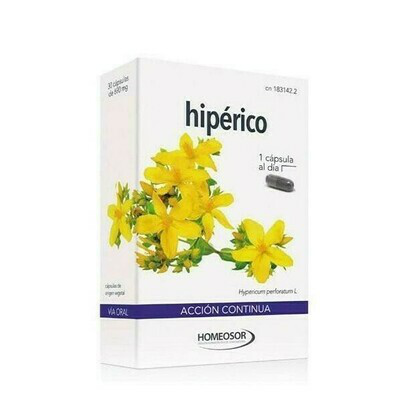 HIPERICO HOMEOSOR 30 CAPS