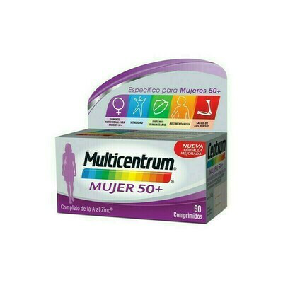 MULTICENTRUM MUJER 50  90 COMP