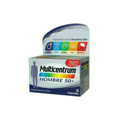 MULTICENTRUM HOMBRE 50  30 COMP