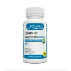 CITRATO DE MAGNESIO 600 MG POLARIS 60TAB