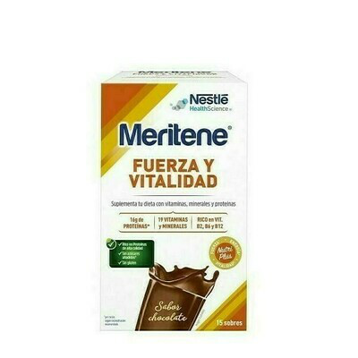 MERITENE CHOCOLATE 15X30 G.