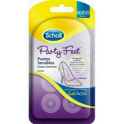 SCHOLL PARTY FEET PUNTOS SENSIBLES CON TECNOLOGI