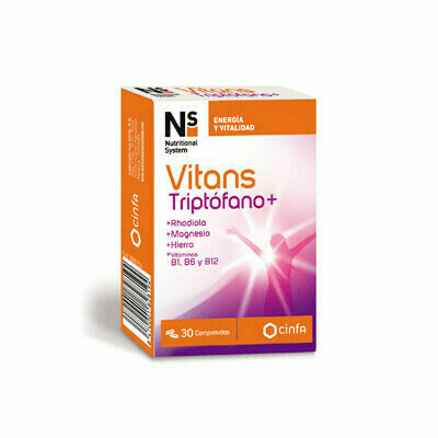 NS VITANS TRIPTOFANO  30 COMPR  RHODIOLA MAG FE