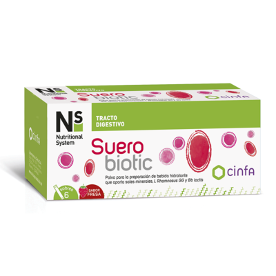 NS SUEROBIOTIC 6 SOBRES FRESA