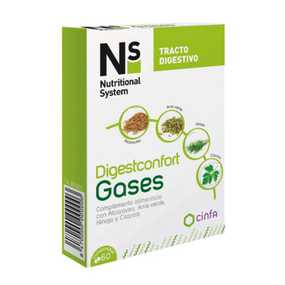 NS DIGESTCONFORT GASES 60 COMPR   INFUSIONABLE