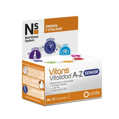 NS VITANS VITALIDAD A-Z 30COMPRIMIDOS