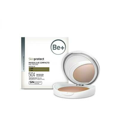 BE+ SKIN FOTOPROTECTOR MAQUILAJE COMPACTO PIEL OSCURA SPF50