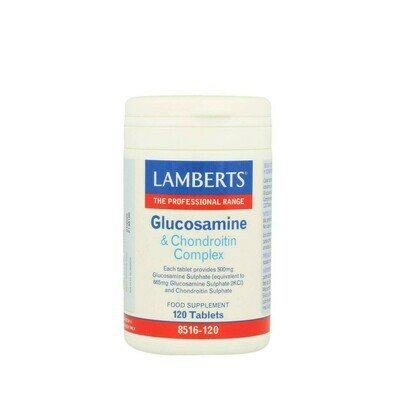 LAMBERTS GLUCOSAMINA CONDROITINA 120 COMPRIMIDOS