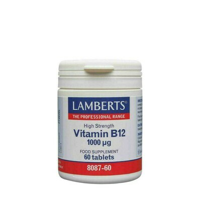 LAMBERTS VITAMINA B12 1000 MGR 60 TAB