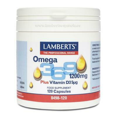 LAMBERTS OMEGA 3, 6, 9 1200MG 120 COMPRIMIDOS