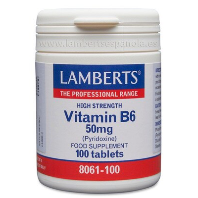 LAMBERTS VITAMINA B6 50MG