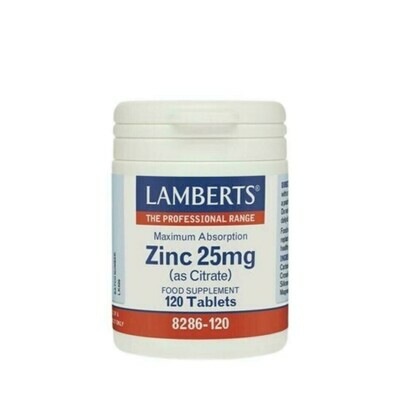 LAMBERTS ZINC 25 MG