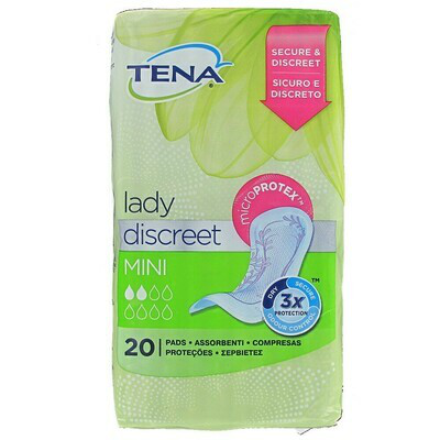 COMPRESA TENALADY MINI 20 UNIDADES