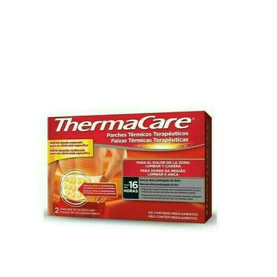 THERMACARE ZONA LUMBAR Y CADERA 2 PARCHES TERMIC