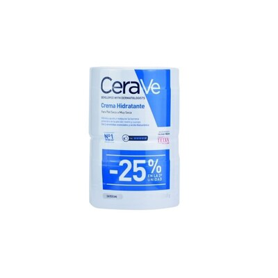 CERAVE CREMA HIDRATANTE 340 ML DUPLO