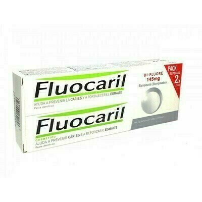 FLUOCARIL BIFLUORE 145 MG BLANQUEANTE 2 X 75 ML