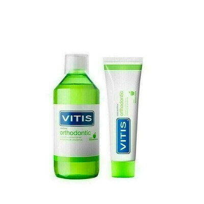 VITIS ORTHODONTIC PASTA DENTIFRICA Y COLUTORIO P